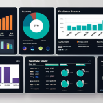 **

"A vibrant data visualization dashboard on Tableau. The dashboard shows marketing data with various interactive charts, replacing complicated Excel spreadsheets. The scene should have a user interacting with the dashboard, highlighting the ease of use and insightful data storytelling. Emphasize modern design and accessibility."

**