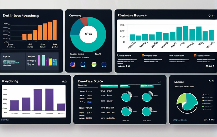 **

"A vibrant data visualization dashboard on Tableau. The dashboard shows marketing data with various interactive charts, replacing complicated Excel spreadsheets. The scene should have a user interacting with the dashboard, highlighting the ease of use and insightful data storytelling. Emphasize modern design and accessibility."

**